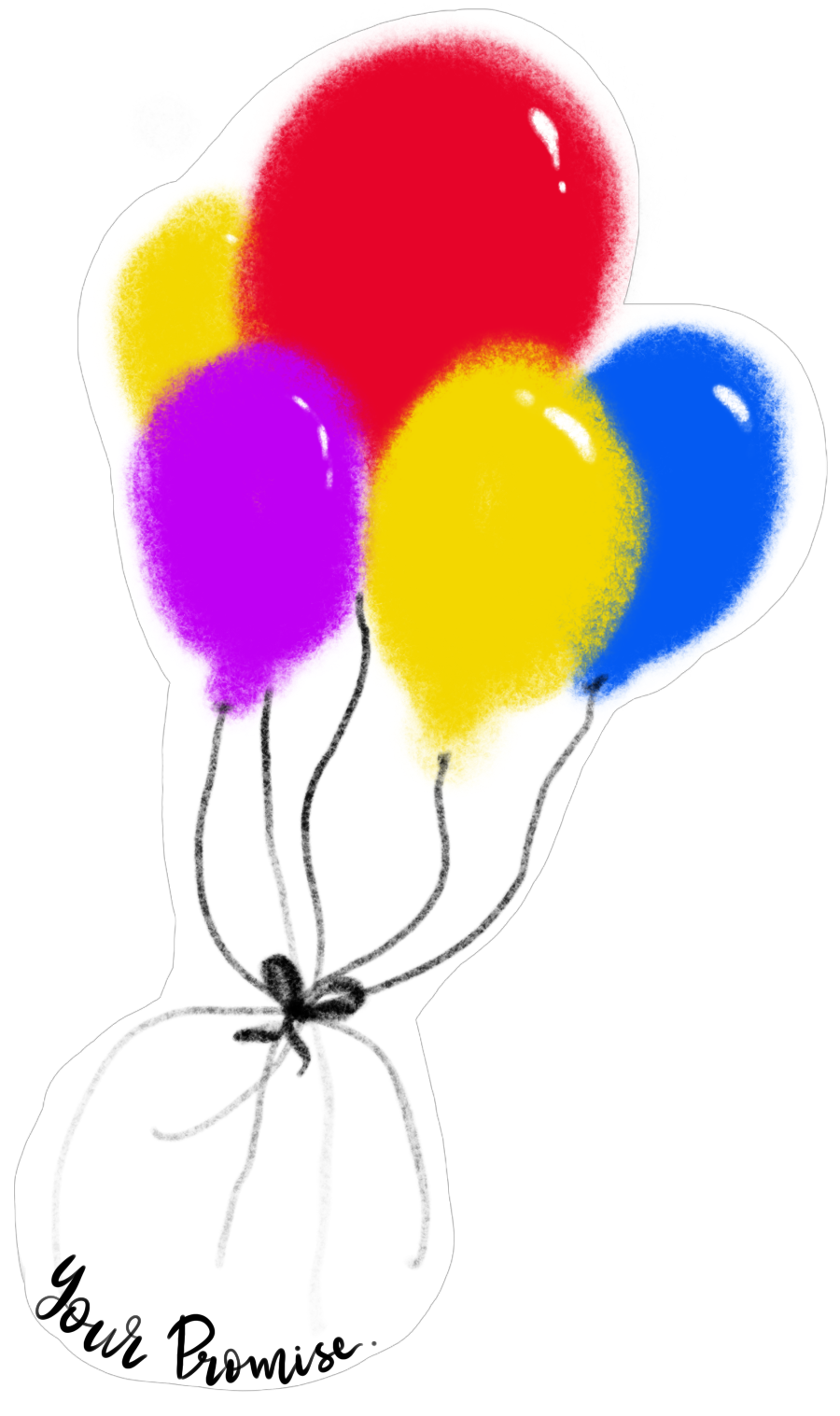 balloon sticker
